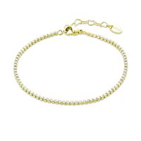 Bracciale Brand Donna Tennis colorato in Acciaio Zircone 14BR043WG-M - 14BR043WG-M
